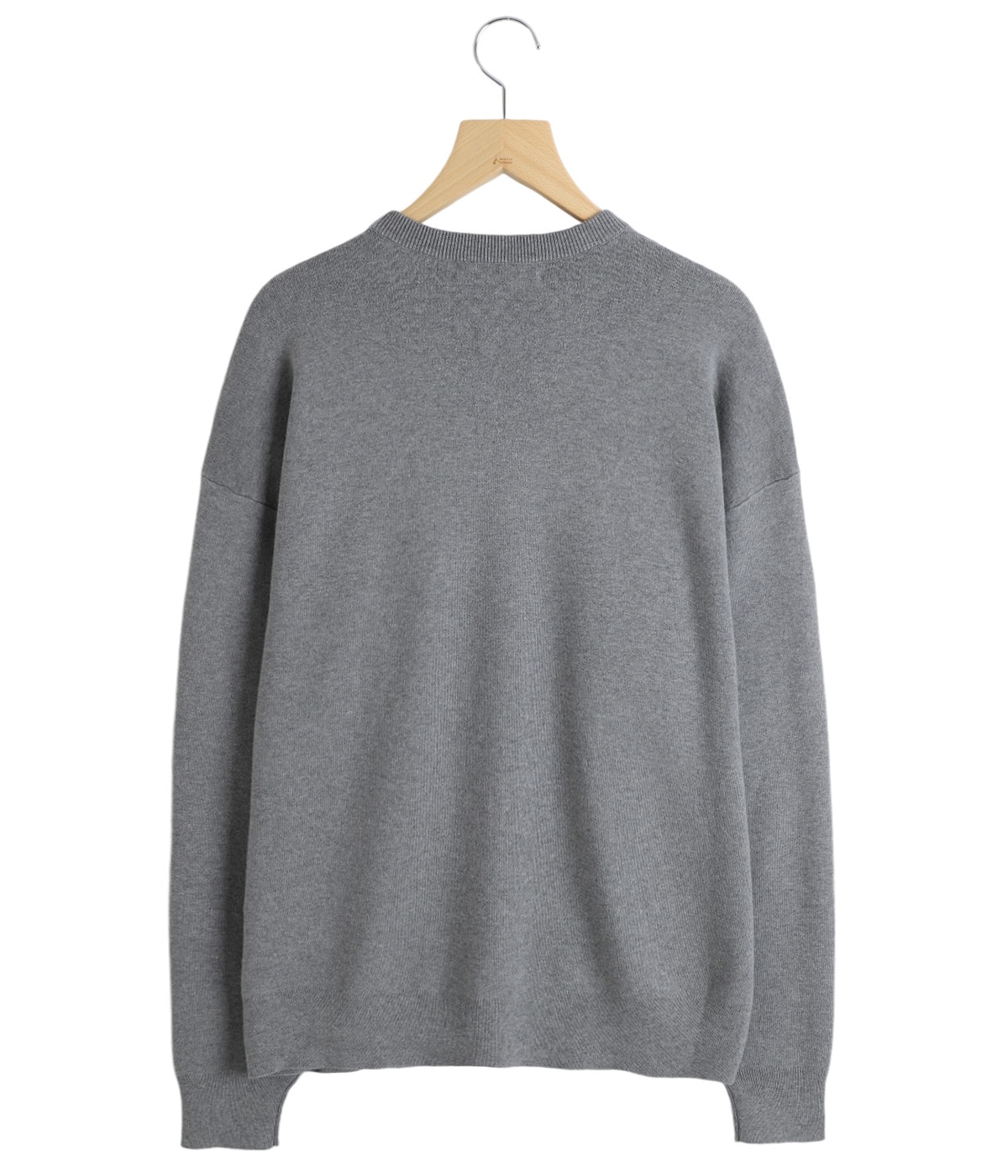 キャバン CABaN カシミヤ混クルーネックプルオーバー ネイビー サイズ：S CABaN コットンカシミヤ プレーンクルーネックプルオーバー