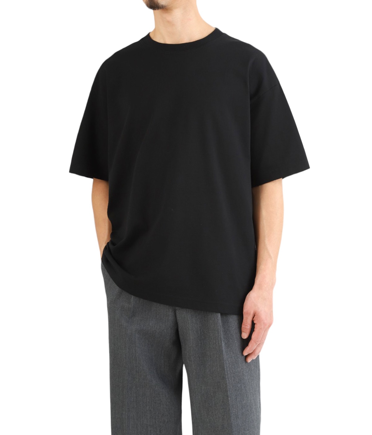 【CABaN/キャバン】ドライスビンコットン ハーフスリーブTシャツ CABaN ドライスビンコットン ハーフスリーブTシャツ- THE PARK