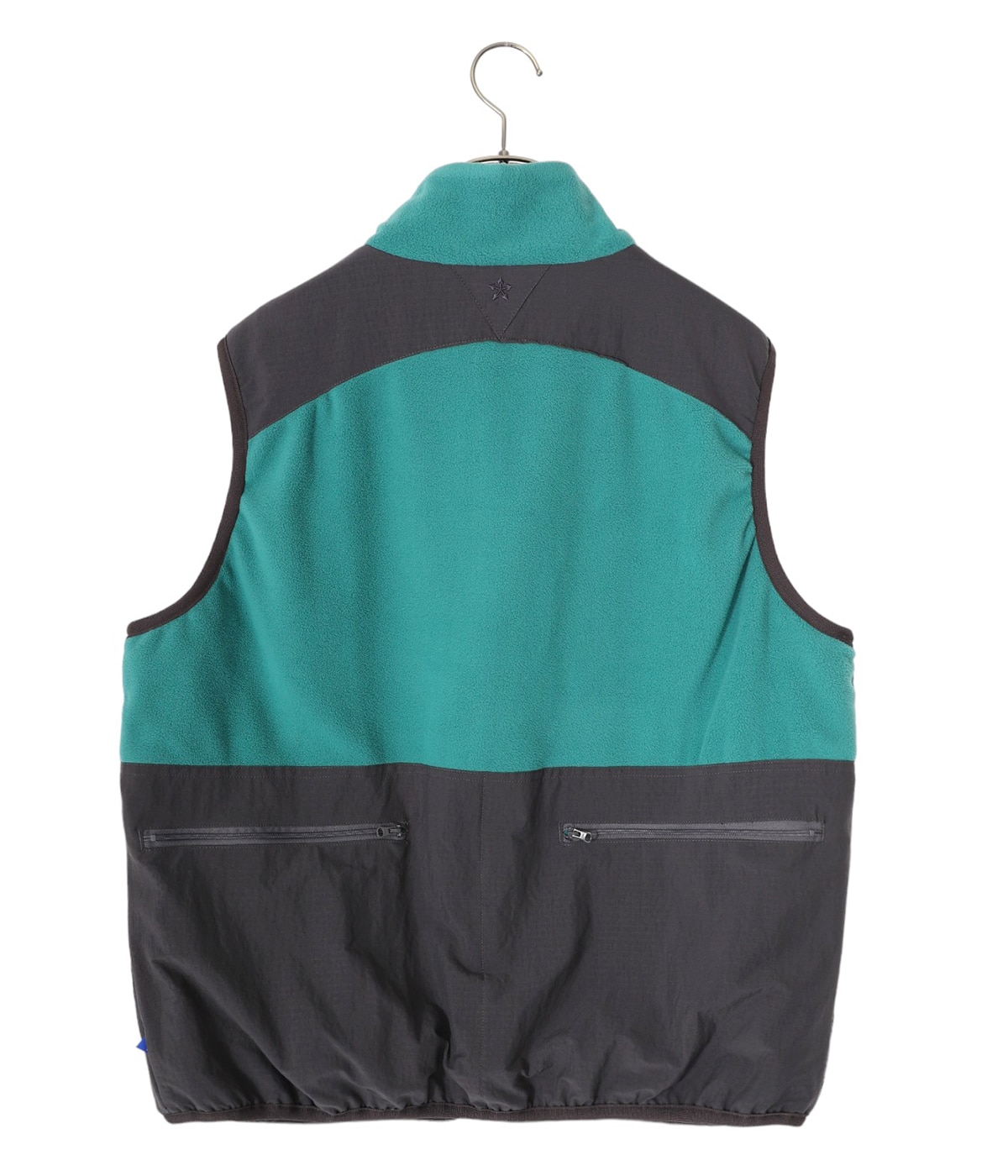 Reversible Nylon/Recycled Fleece Vest | Caledoor(カレドアー