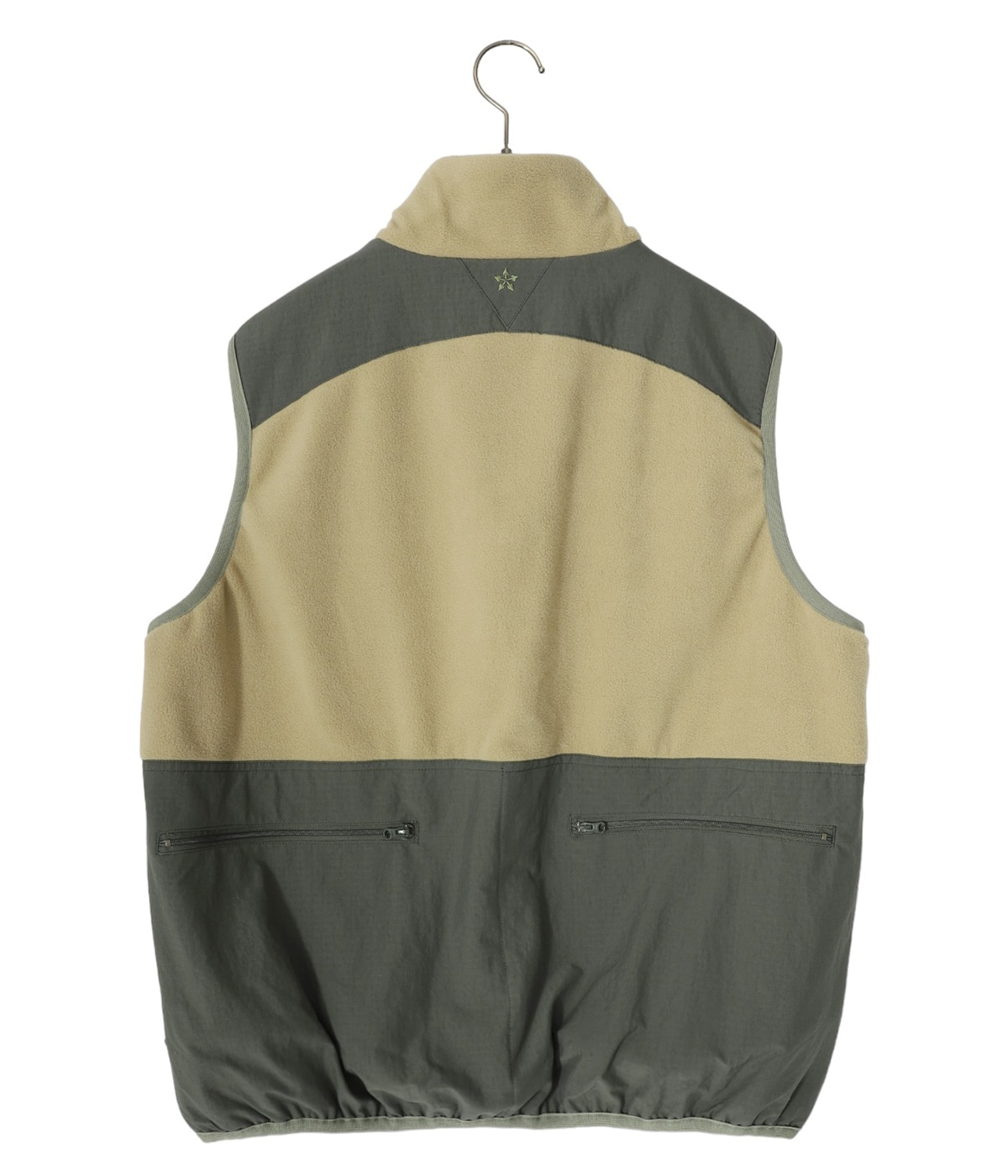 Reversible Nylon/Recycled Fleece Vest | Caledoor(カレドアー
