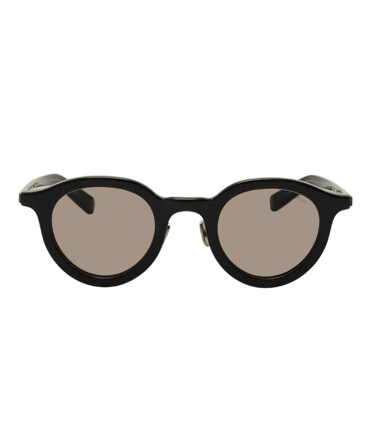 EYEVAN7285 740 c100 ブラック　サングラス　アイヴァン EYEVAN7285 偏光サングラス 740 (45)通販 C.100-GM DK.GRY 正規取扱