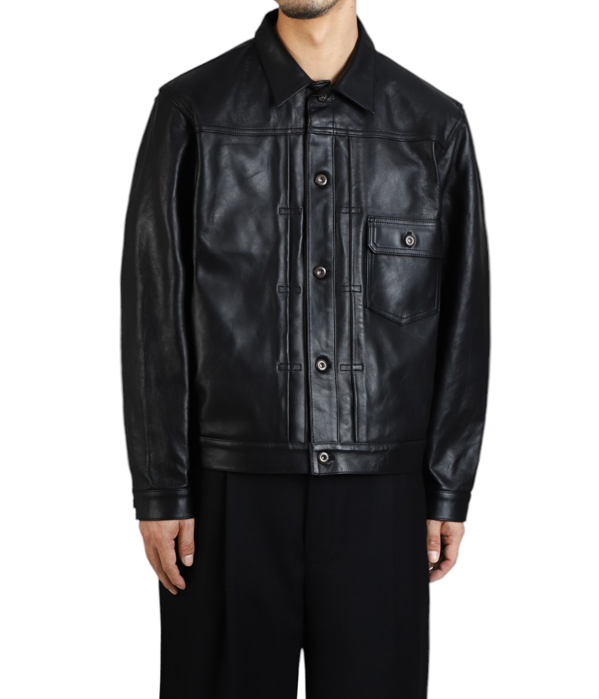 SHEEP LEATHER 1st TRACKER JACKET | Schott(ショット