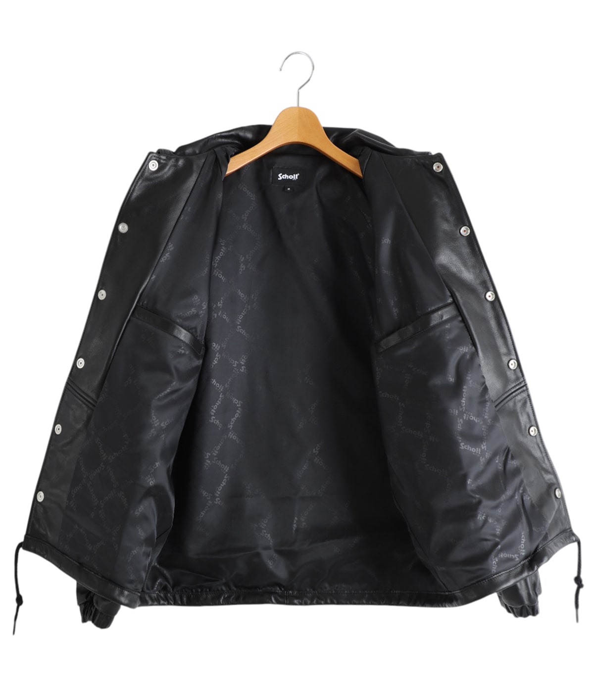Schott Leather coach jkt 新品 タグ付 Schott｜LEATHER COACH JACKET/レザーコーチジャケット