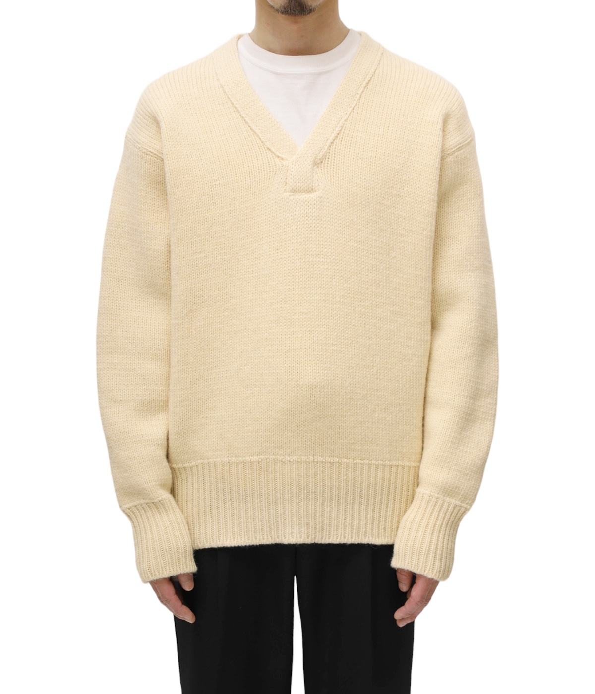 AVIREX7522 ショールカラー ニット セーター アヴィレックス COMMAND KNIT | AVIREX7522(アヴィレックスナナゴーニーニー