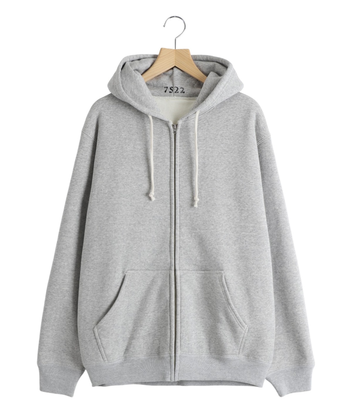 ZIPUP HOODIE “GREY“ | AVIREX7522(アヴィレックスナナゴーニーニー