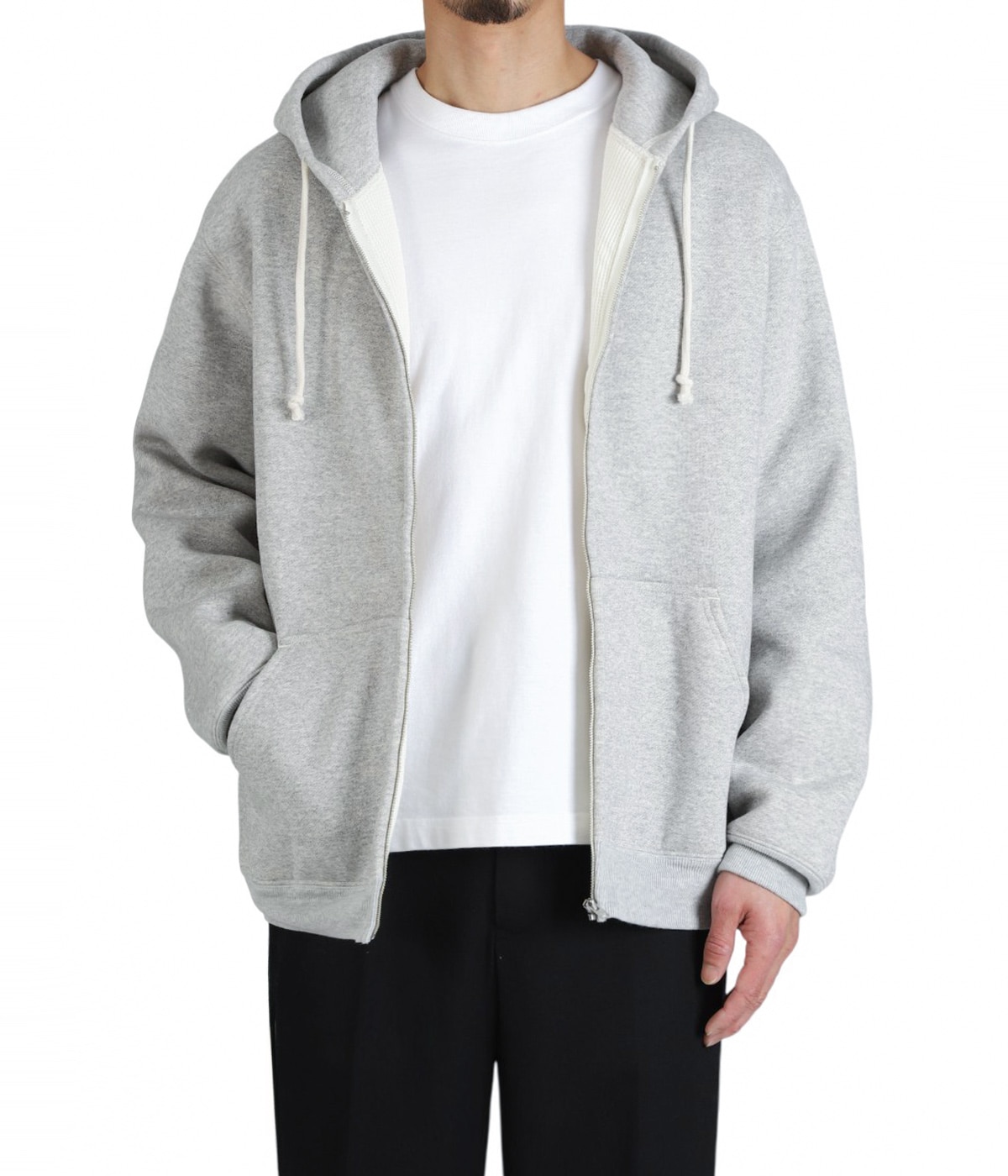 ZIPUP HOODIE “GREY“ | AVIREX7522(アヴィレックスナナゴーニーニー