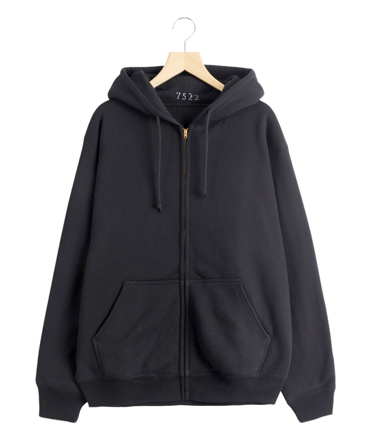 ZIPUP HOODIE “BLACK“ | AVIREX7522(アヴィレックスナナゴーニーニー