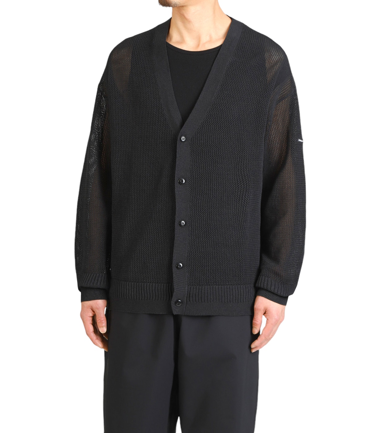 model(175cm / 60kg)B85 W75 H92 着用サイズ：L