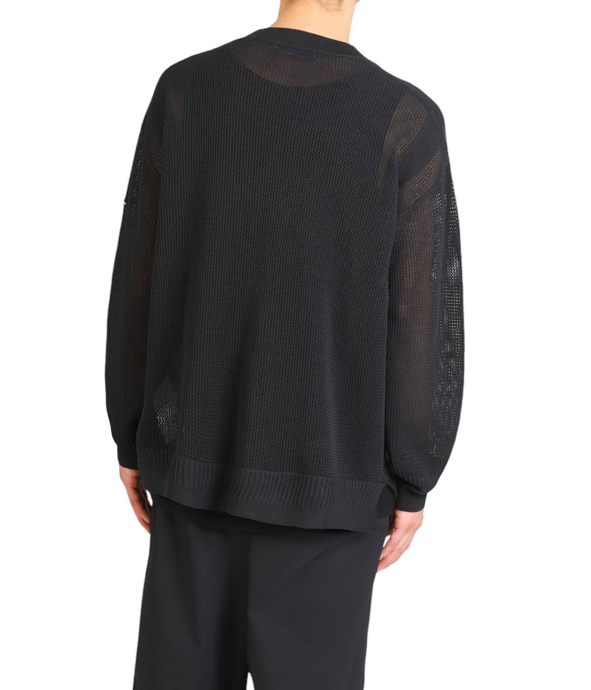 model(175cm / 60kg)B85 W75 H92 着用サイズ：L