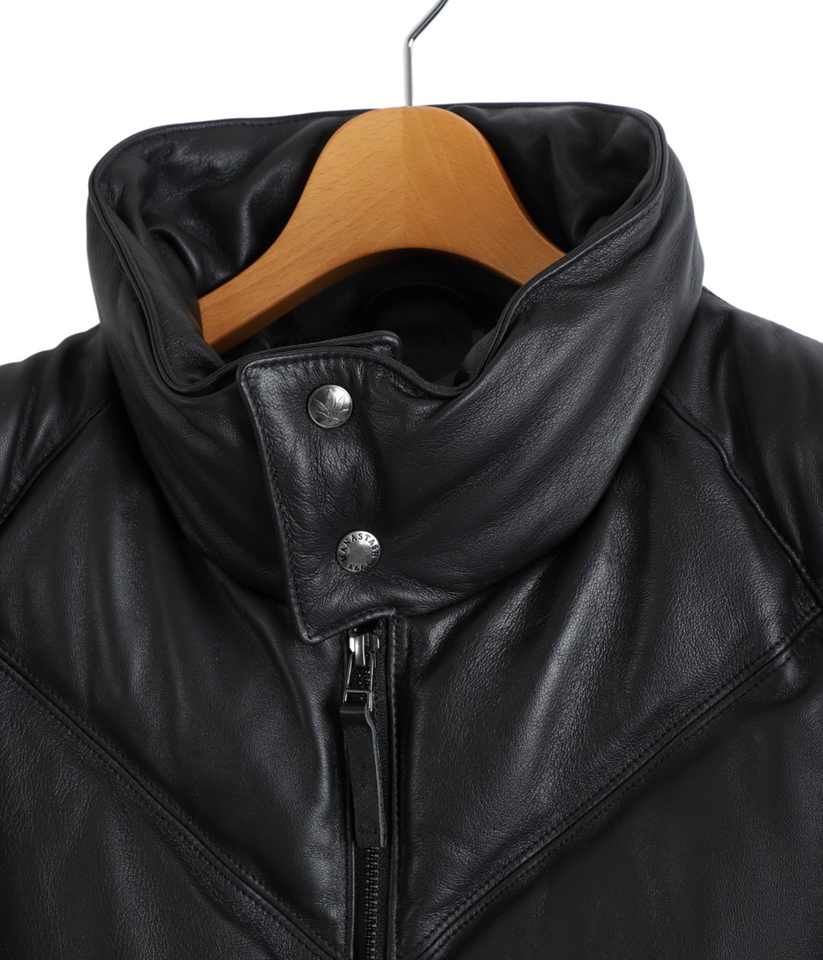 V LEATHER DOWN JKT | MANASTASH(マナスタッシュ) / アウター ダウン