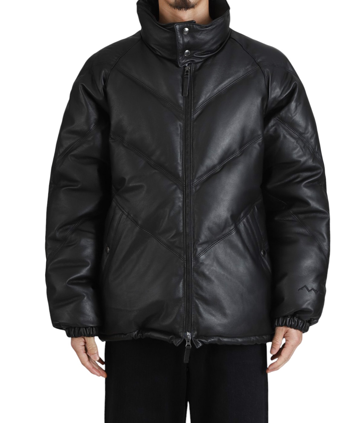 V LEATHER DOWN JKT | MANASTASH(マナスタッシュ) / アウター ダウン