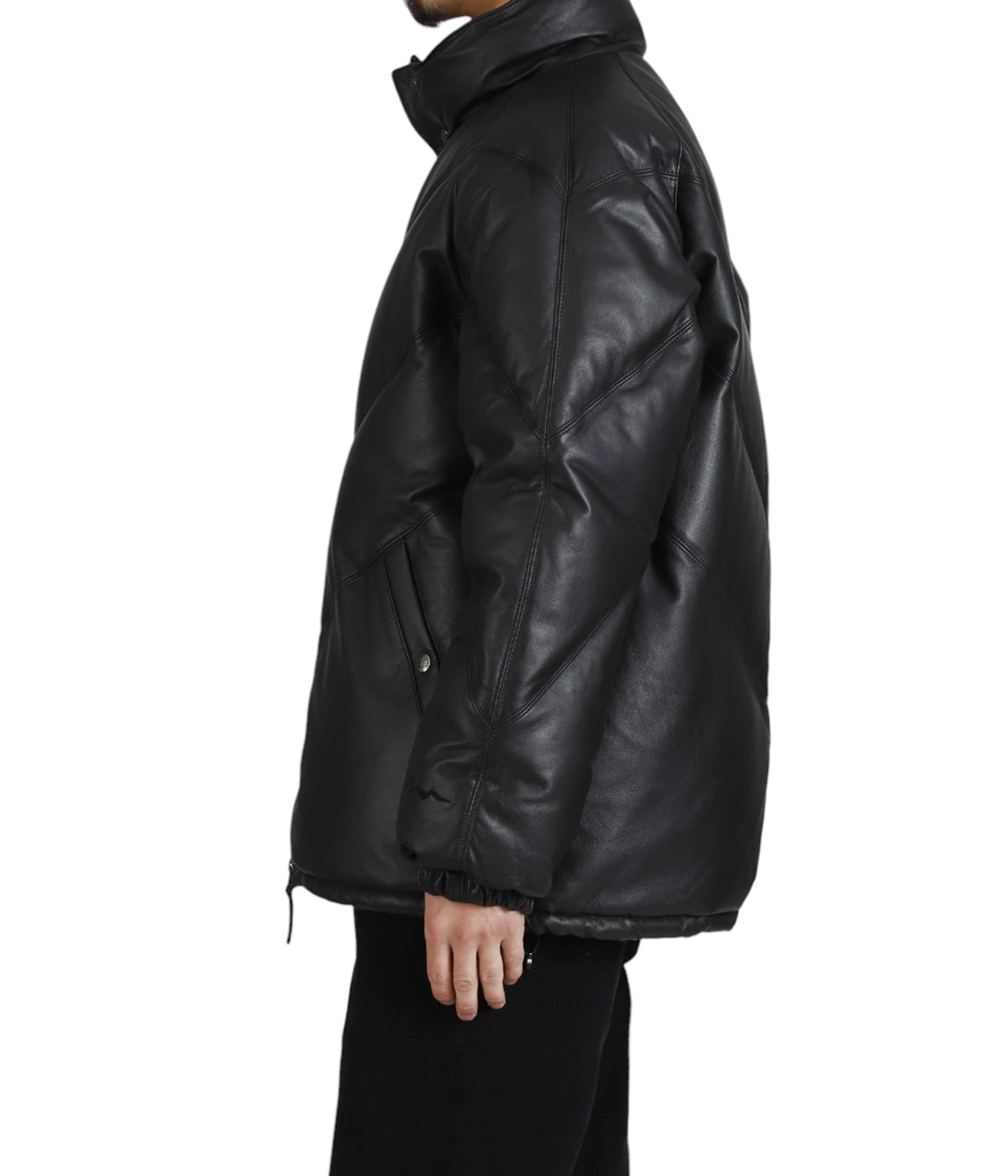 V LEATHER DOWN JKT | MANASTASH(マナスタッシュ) / アウター ダウン