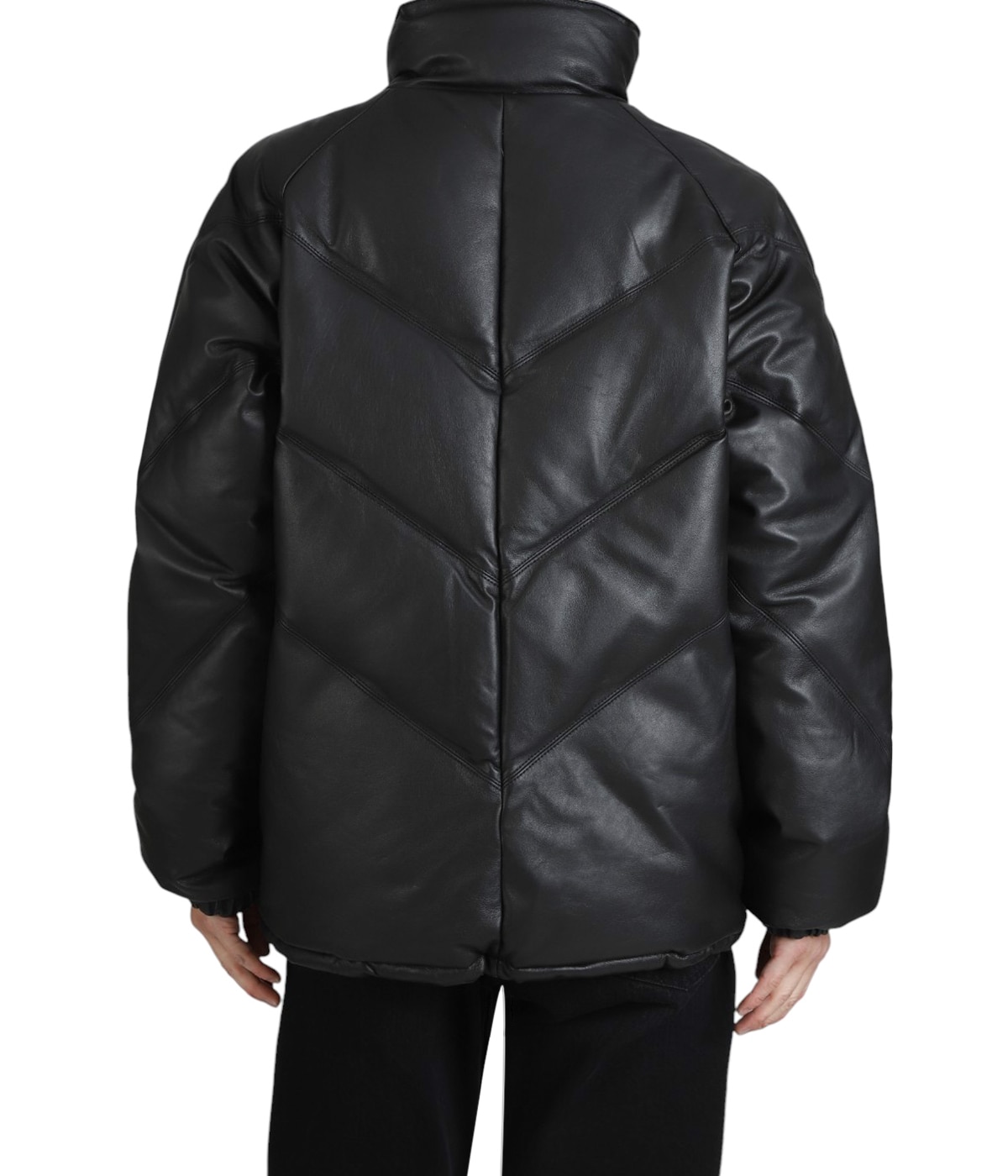 V LEATHER DOWN JKT | MANASTASH(マナスタッシュ) / アウター ダウン