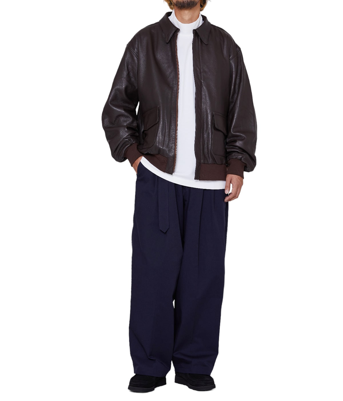 OVER A-2 | BALLAST ARK(バラストアーク) / アウター レザージャケット