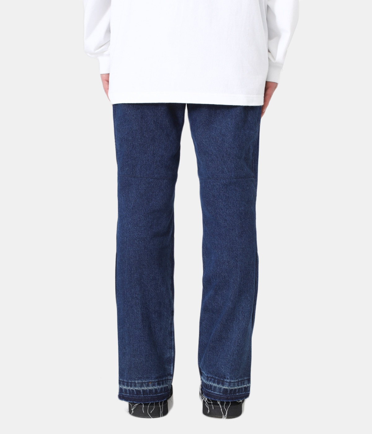 デニム・ジーパン JEANS ASYMMETRICAL WAIST Alexander Wang Asymmetrical Waistband Lace Jeans | Blue