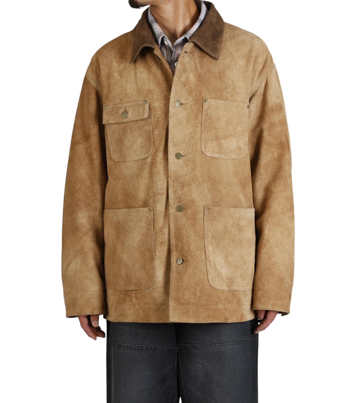 LEATHER MICHIGAN CHORE COAT | SEVEN BY SEVEN(セブンバイ