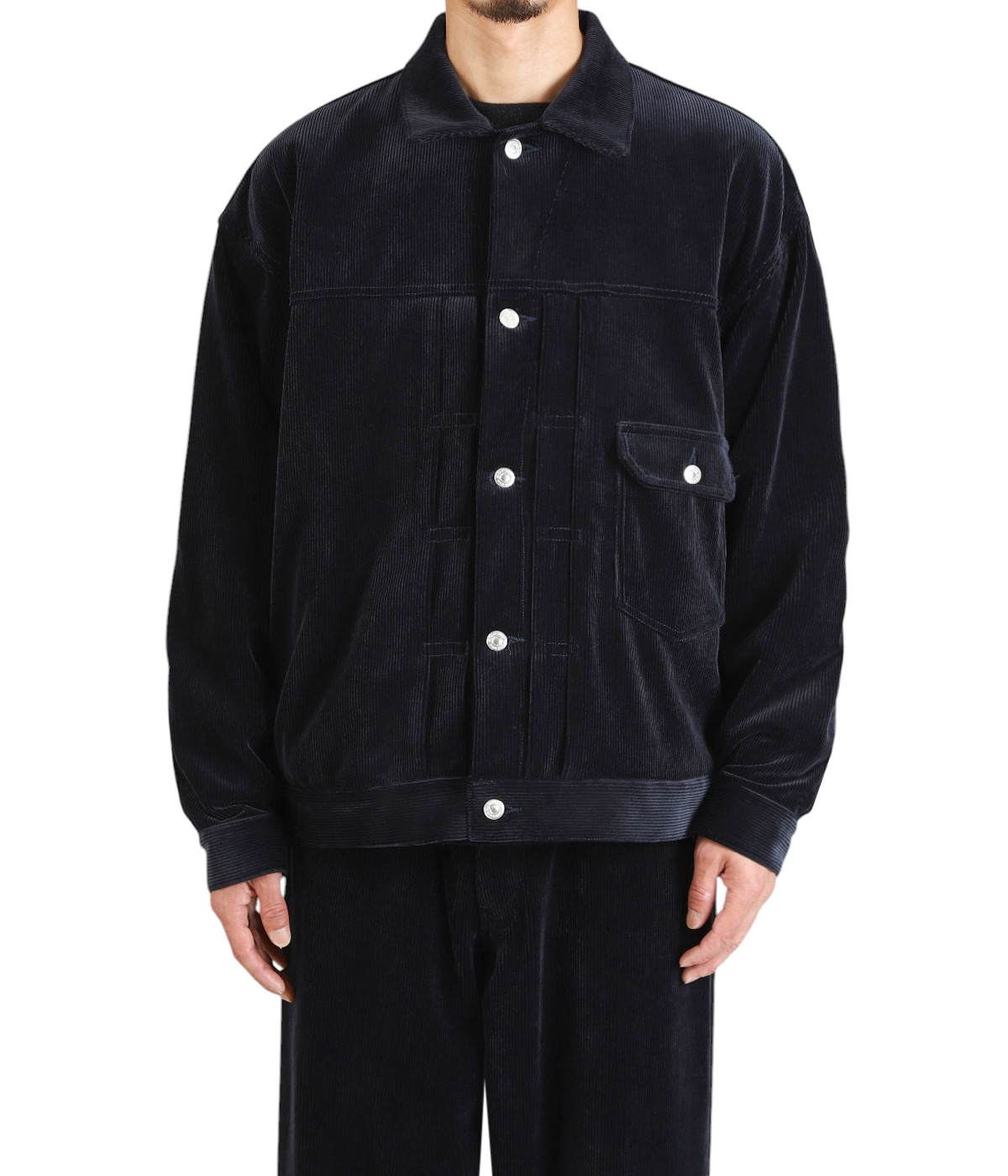 ジャケット・アウター Corduroy Blouson Jacket SEVEN BY SEVEN - 【25-26AW】 コーデュロイ ジャケット - 1st