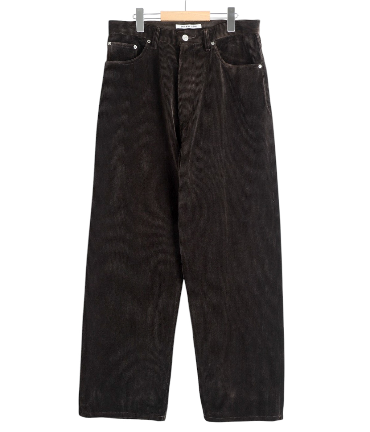 パンツ ACV TR01CR8W HEAVY CORDUROY TROUSERS addict clothes | acv-tr01cr8w heavy corduroy trousers black