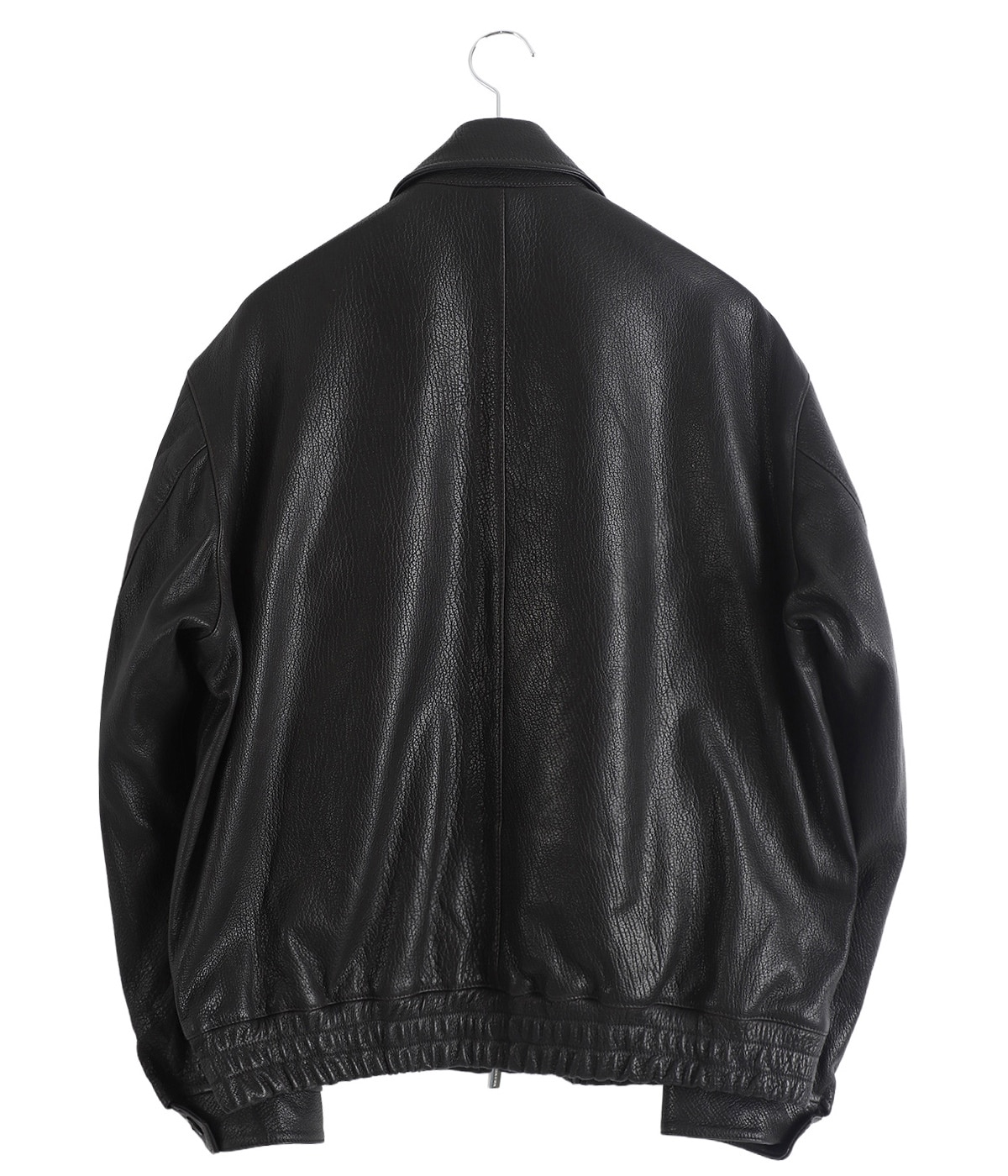LEATHER ZIP UP BLOUSON ‐Sheep Shrink leather‐ | SEVEN BY SEVEN
