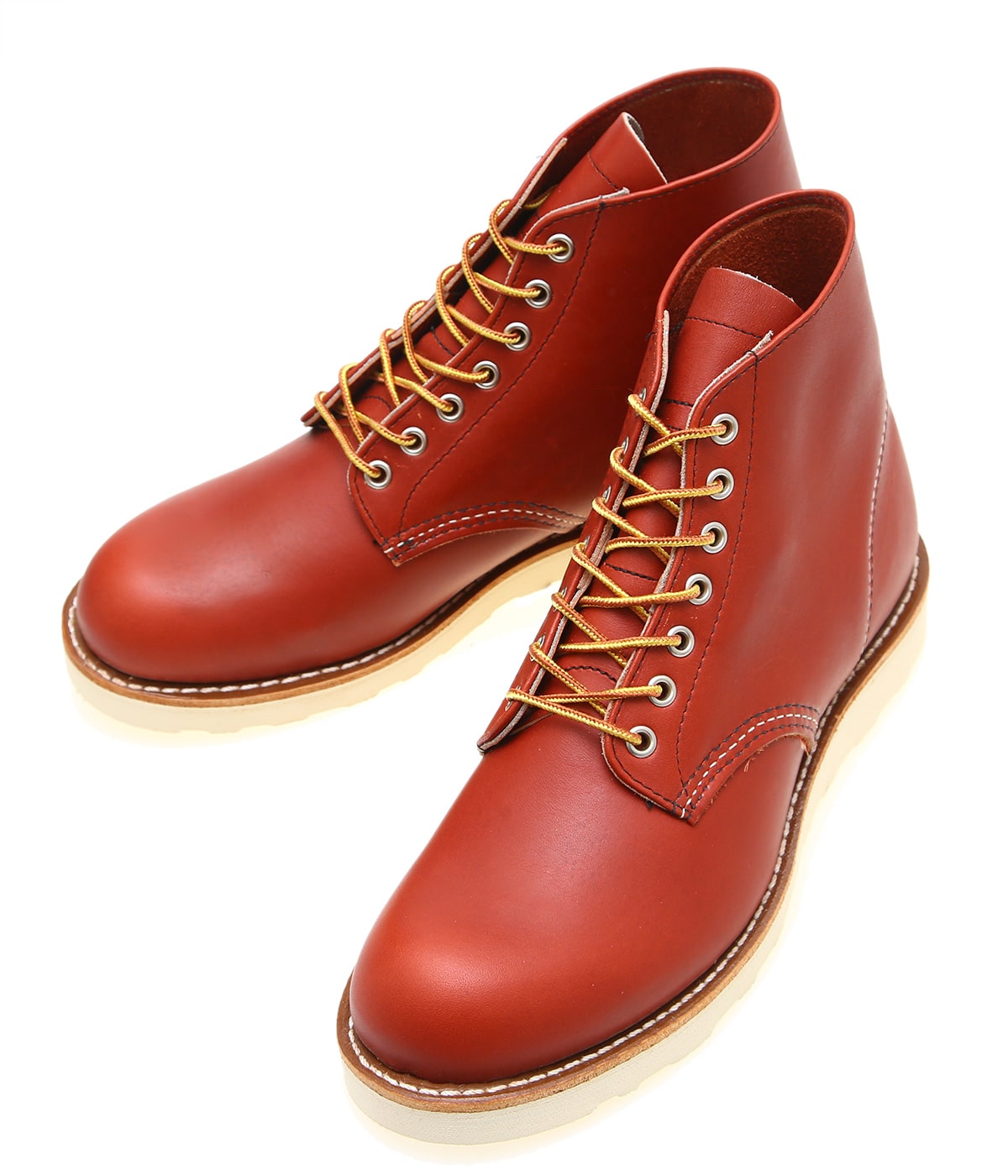 【イカ】ビンテージ　RED WING 8166 プレーントゥ（9D） REDWING - レッドウィング 8166 プレーントゥ 赤茶の通販 by SKD