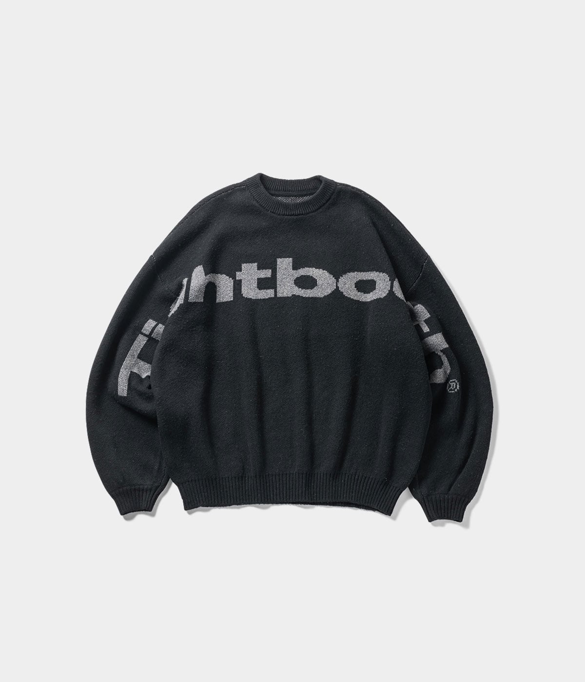 TBPR / BIG LOGO KNIT SWEATER | TIGHTBOOTH(タイトブース
