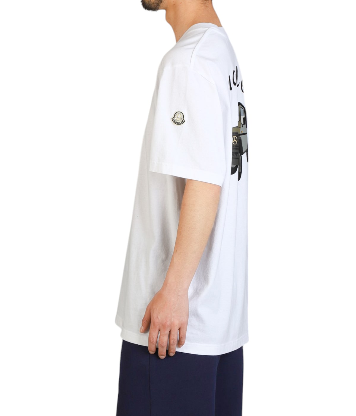 MONCLER x メルセデス・ベンツ by NIGO プリントコットンTシャツ Moncler Genius x Mercedes-Benz by NIGO Men's Printed T-Shirt