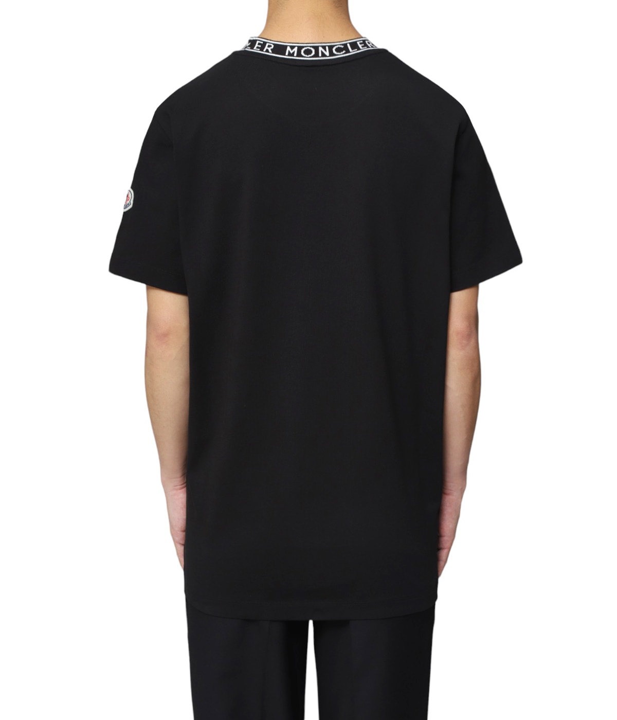 ち*︎様 モンクレールストーンロゴ入り黒半袖Tシャツ 楽天市場】MONCLER モンクレール 半袖 Tシャツ 8C00024 8390T