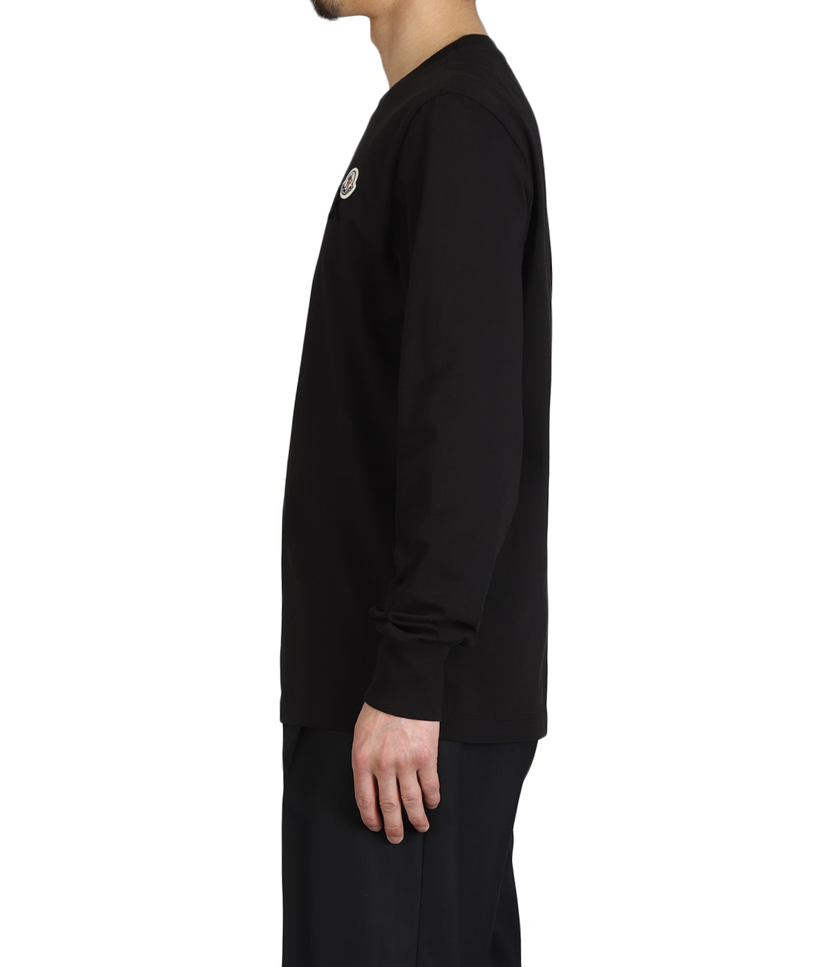 新品 MONCLER モンクレール ロングTシャツ 80cm MONCLER（モンクレール） ロングスリーブTシャツ 8D00018 778ネイビー