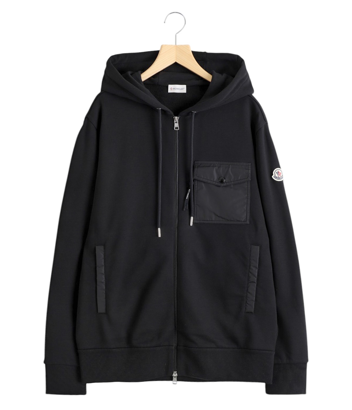 モンクレール　ナイロンジップパーカー MONCLER モンクレール パーカー スプリングコート VEIRADE