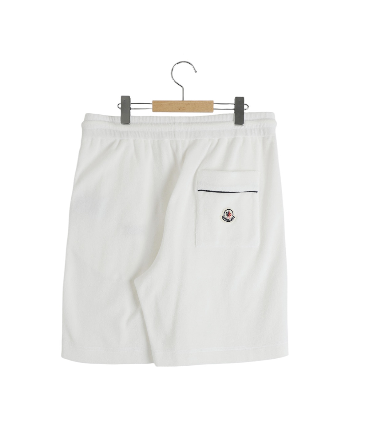 美品 MONCLER モンクレール 花柄刺繍 ショートパンツ ホワイト 7561200947.jpg