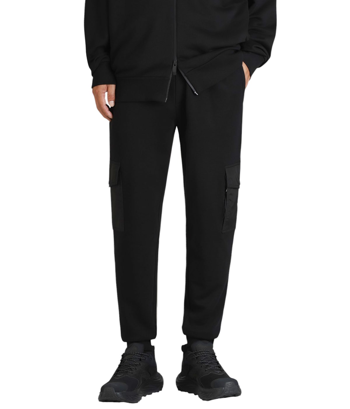 モンクレール　パンツ MONCLER (モンクレール) センターライン スウェットパンツ
