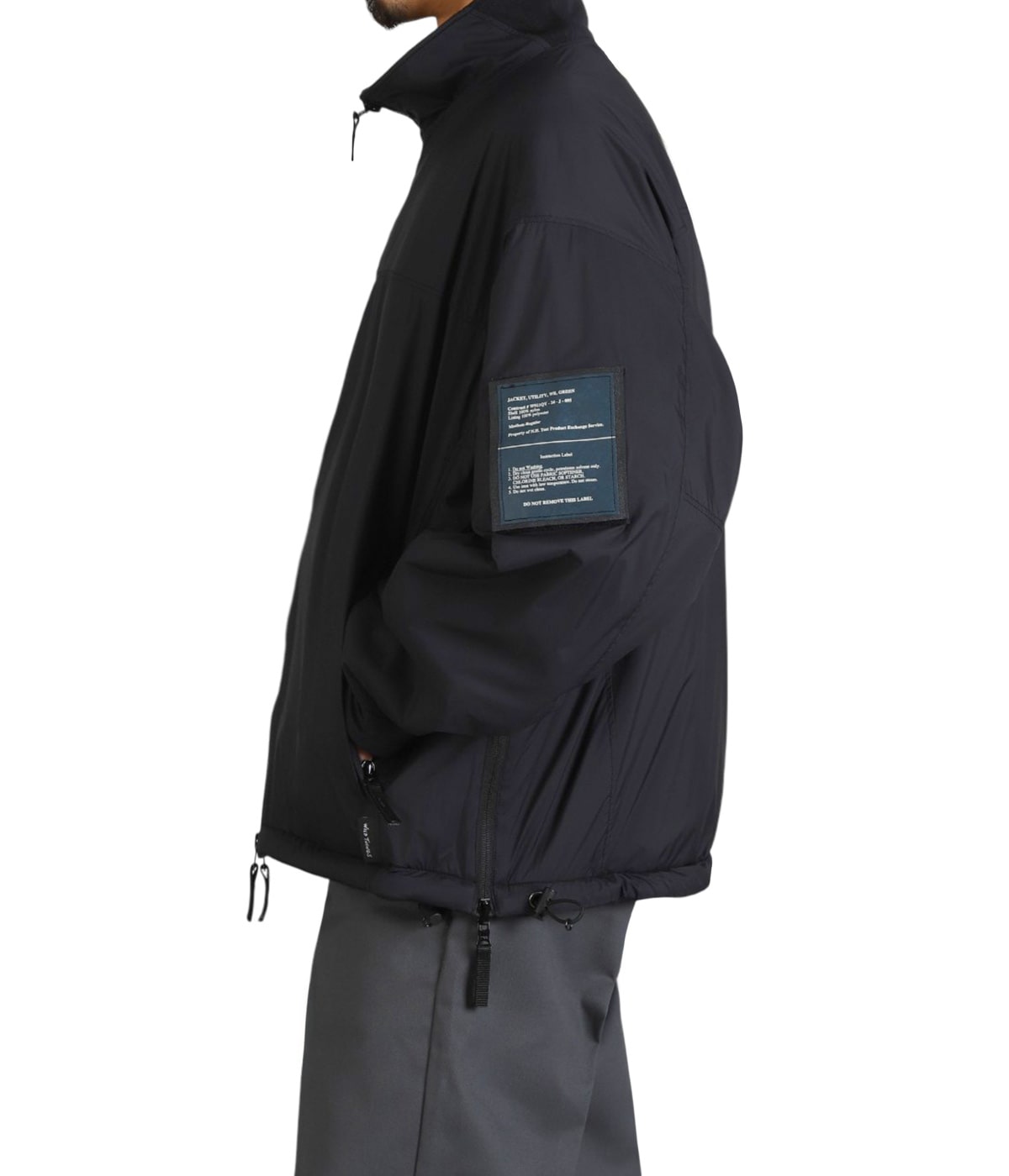 N.HOOLYWOOD COMPILE × WILD THINGS REVERSIBLE OVERSHIRT 9252-BL01