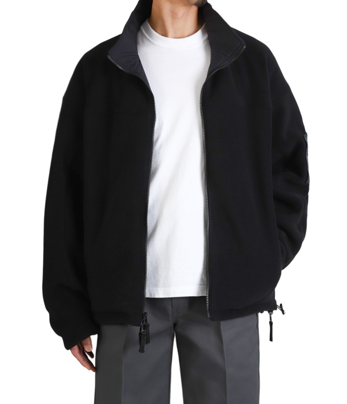 N.HOOLYWOOD COMPILE × WILD THINGS REVERSIBLE OVERSHIRT 9252-BL01