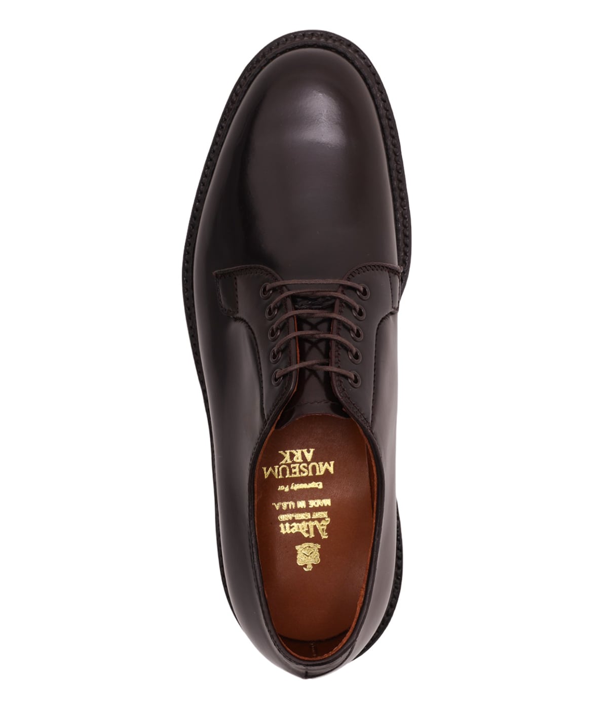 Alden ユナイテッドアローズ　ディストリクト別注　バリーラスト オールデン 8D【コードバン/ユナイテッドアローズ別注/赤茶