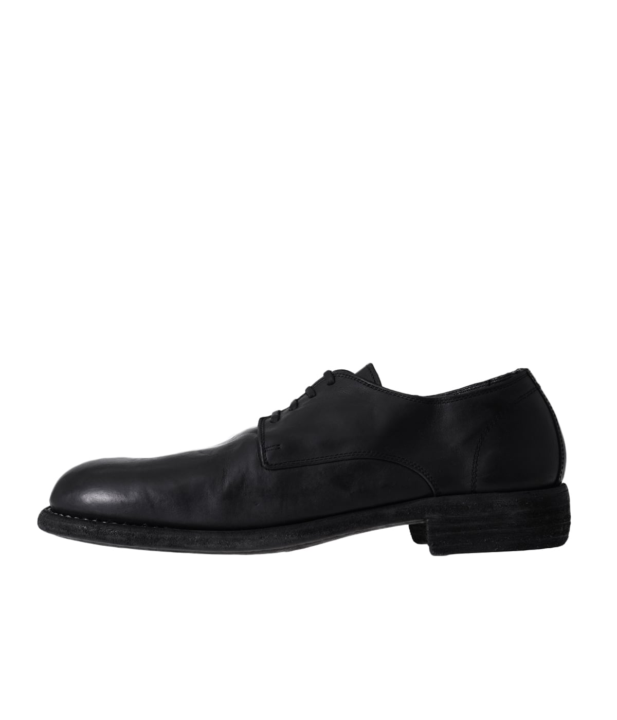 Guidi ダービーシューズ カーフ フルグレイン - GR02V 41 GUIDI ブラック GR02V ダービー - SHENGLI ROAD MARKET