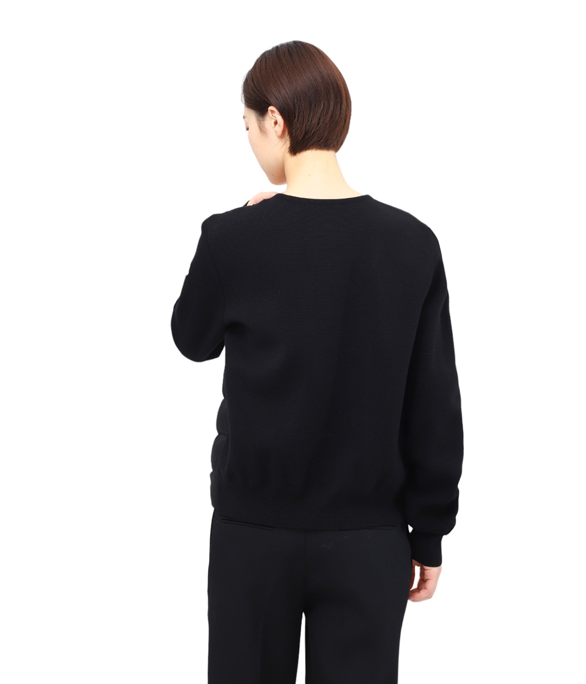 MONCLER モンクレール PADDED WOOL CARDIGAN ウールカーディガン レディース ジャケット ブラック ネイビー ホワイト ラグジュアリー おしゃれ あたたかい MONCLER モンクレール PADDED WOOL CARDIGAN ウールカーディガン