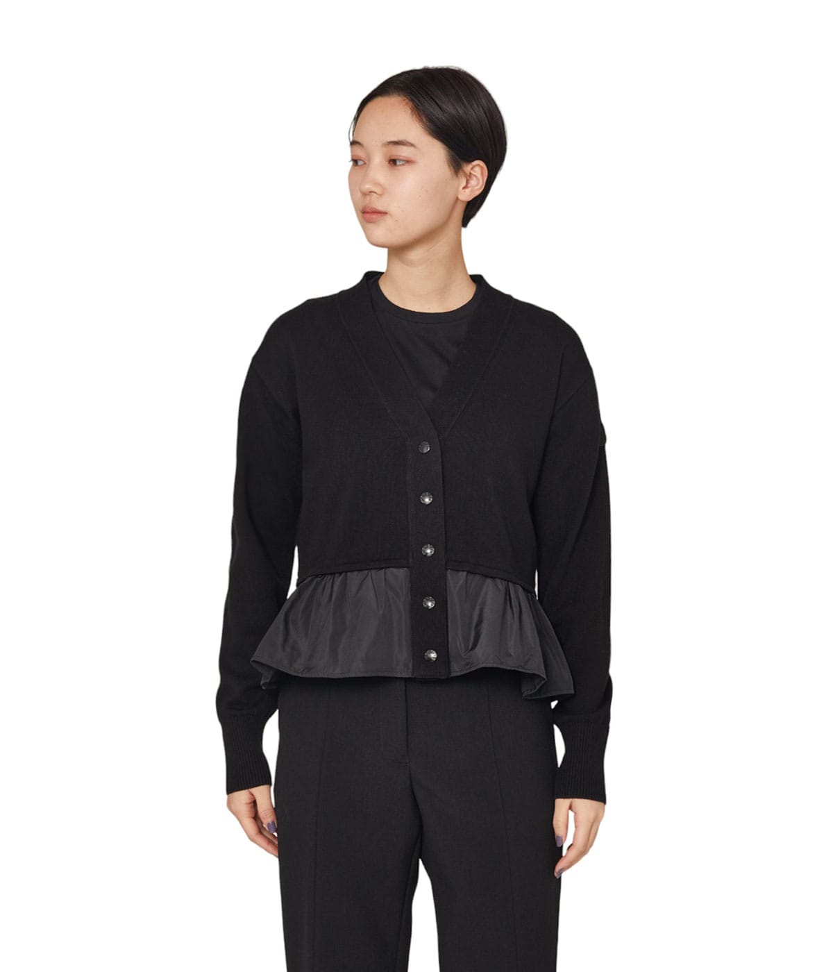 お値下げ♥MONCLER　バックフレアカーディガン　М　春夏 お値下げ♥MONCLER バックフレアカーディガン М 春夏 - メルカリ