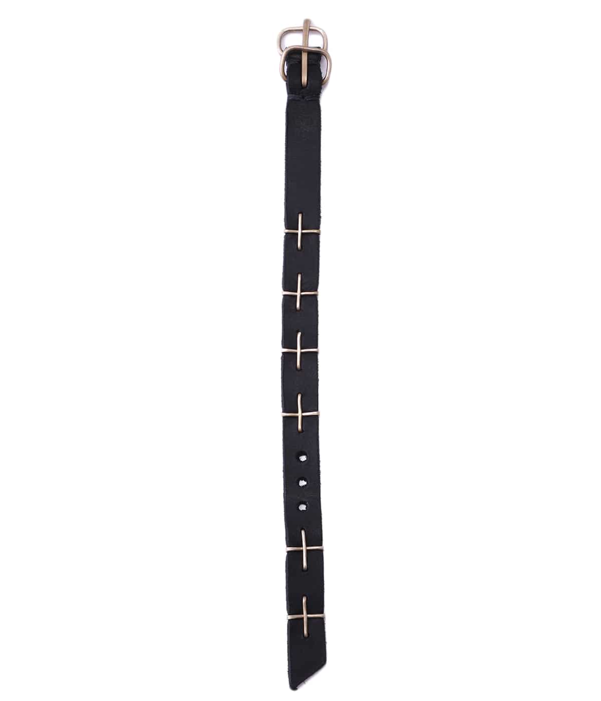アクセサリー thin silver cross band thin silver cross studded wrist band | m.a+(エムエークロス