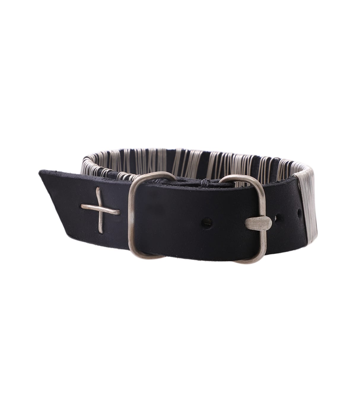エムエークロス　ブレスレット multiple silver cross bracelet | m.a+(エムエークロス