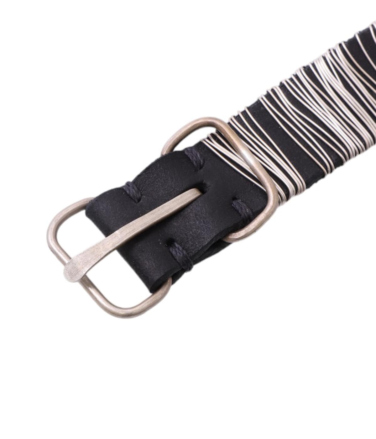 silver wrapped wrist band | m.a+(エムエークロス
