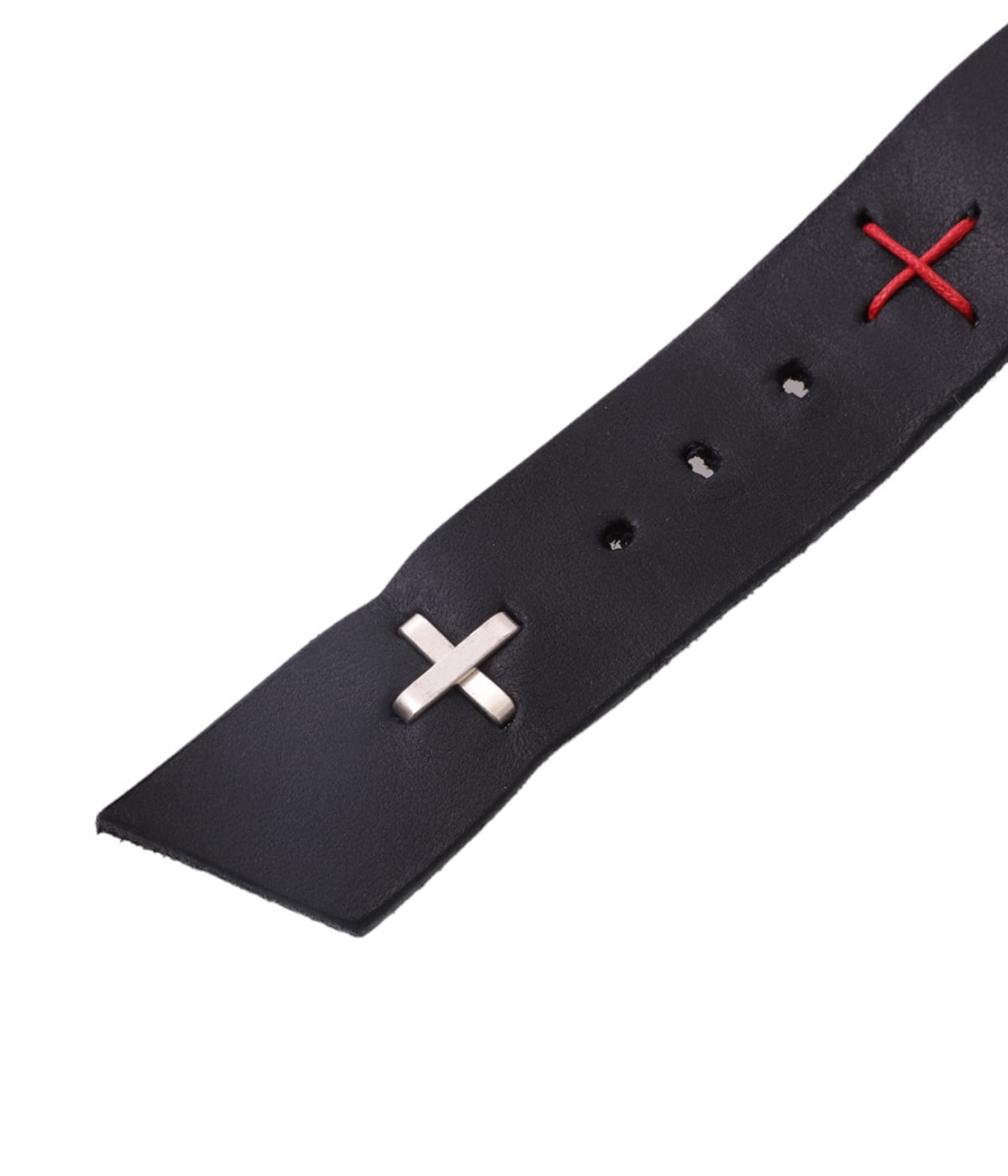 エムエークロス　ブレスレット m.a+ stitched cross silver bangle / AB11/AG (SILVER)の商品