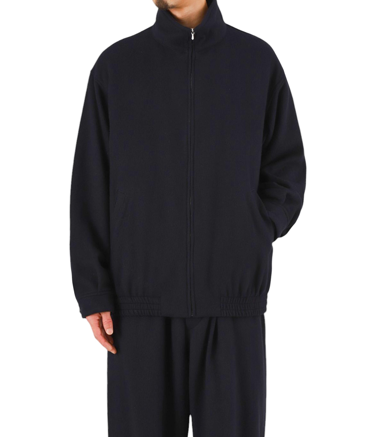 COMOLI 22AW カシミヤトラックジャケット ドローストリングパンツ 3 カシミヤ トラックジャケット | COMOLI(コモリ) / アウター