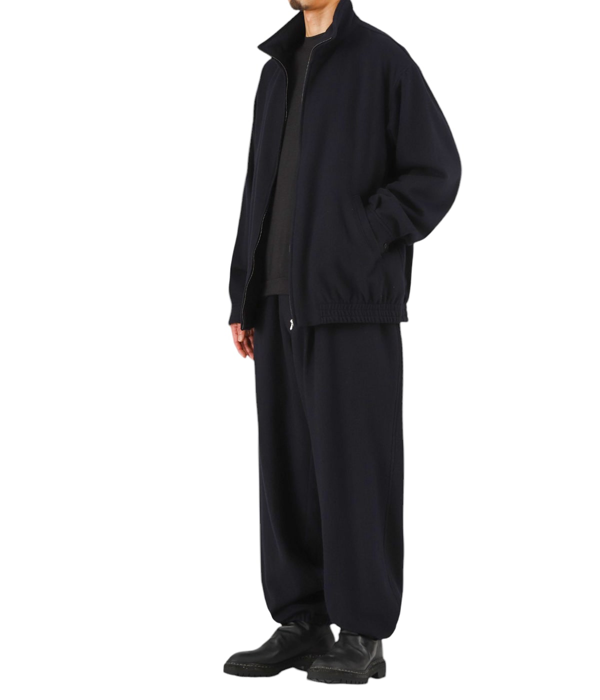 COMOLI 22AW カシミヤトラックジャケット ドローストリングパンツ 3 カシミヤ トラックジャケット | COMOLI(コモリ) / アウター