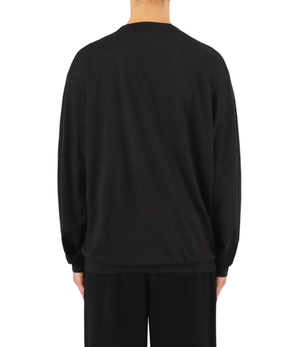 COMOLI コモリ ウール天竺 長袖クルー Tシャツ 3 ウール天竺 長袖クルー | COMOLI(コモリ) / トップス カットソー