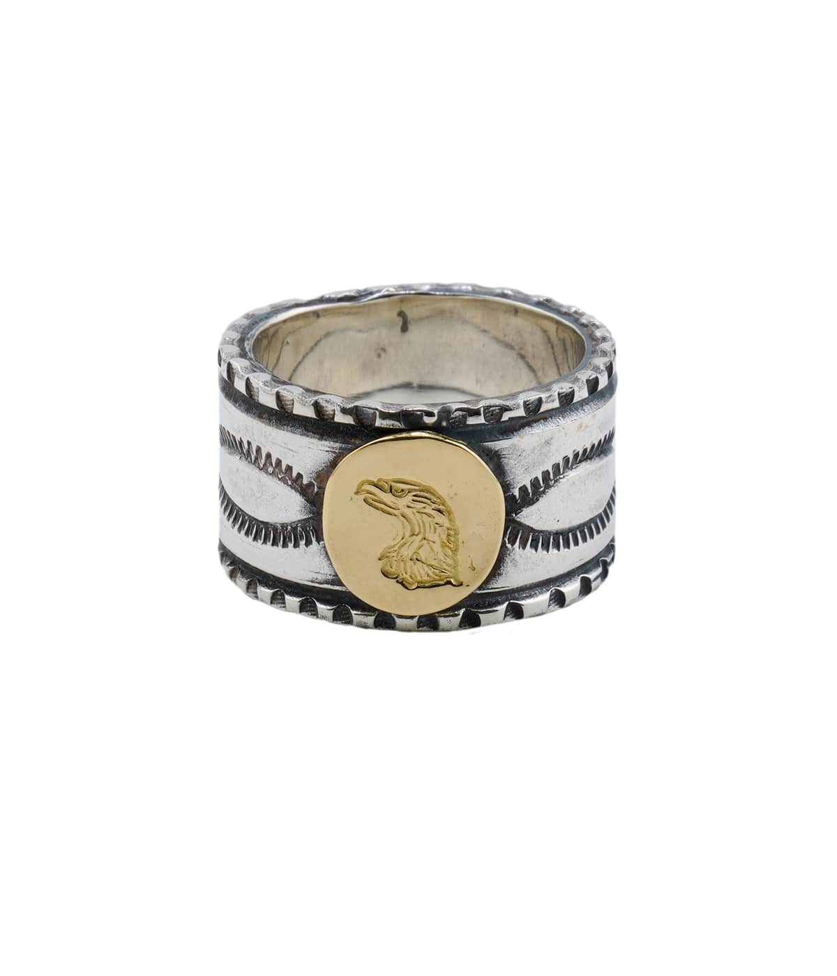 18K POINT STAMP RING | LARRY SMITH(ラリースミス