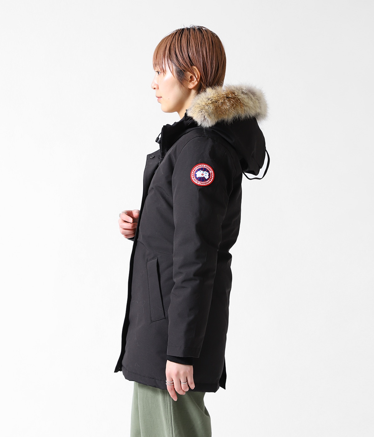 カナダグース ヴィクトリア パーカ ダウンジャケット コート コヨーテファー レディース】【CLASSIC DISC】Victoria Parka Fusion Fit