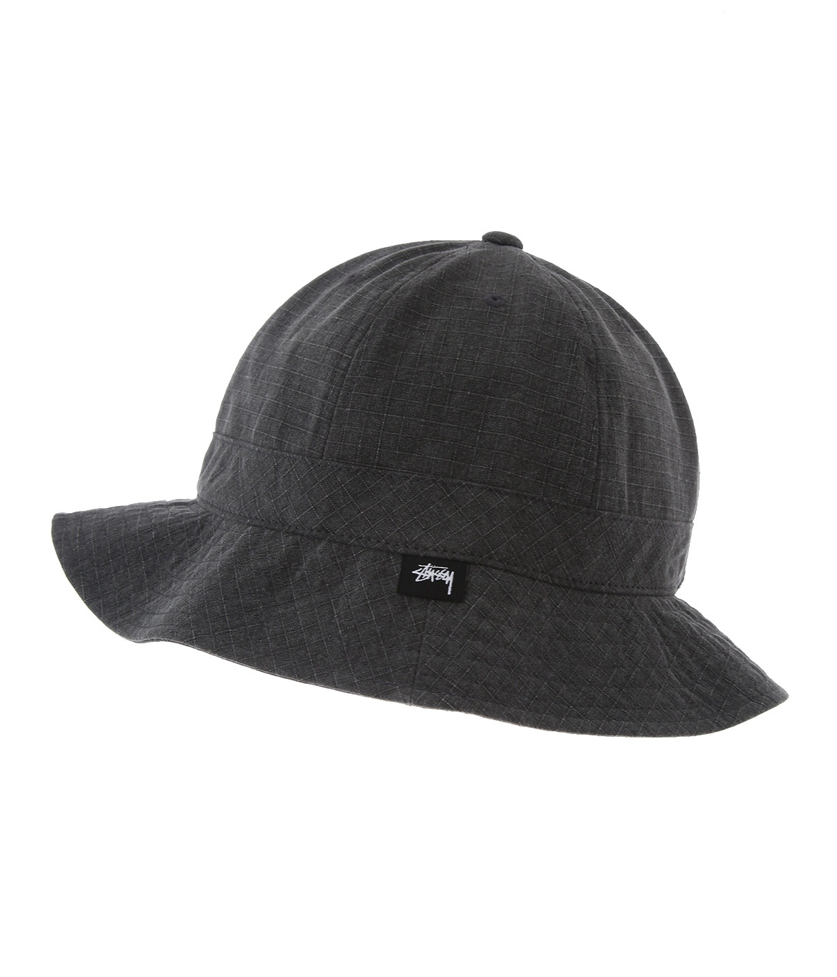stussy washed ripstop bell bucket hat