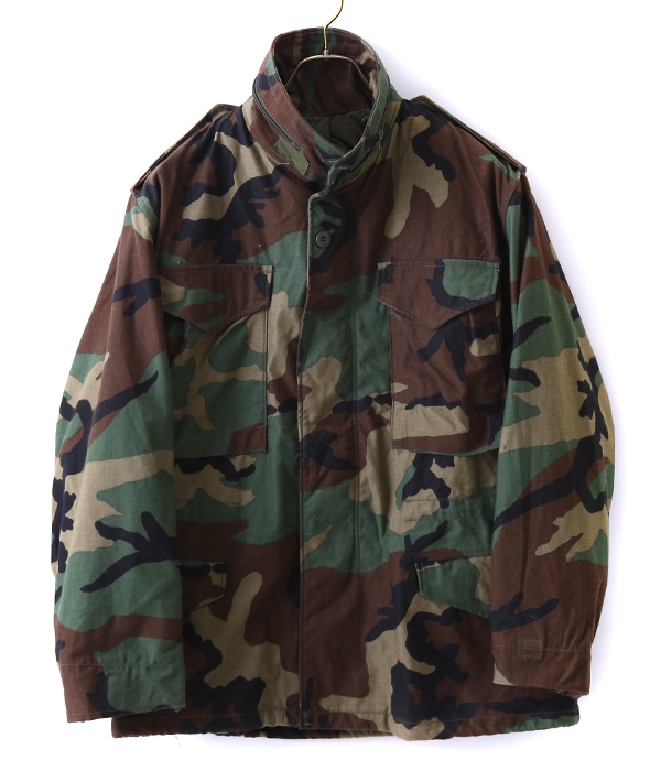 USED】 M-65 WOODLAND CAMO JACKET -S size- | VINTAGE