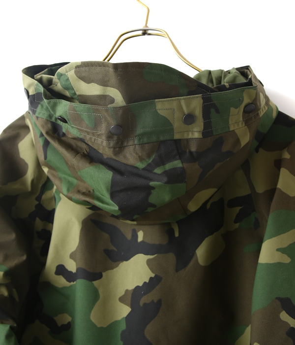 ダークコケット grunge グランジ ミリタリー ジャケット DEAD STOCK】GORE-TEX WOODLAND PARKA -S- | VINTAGE