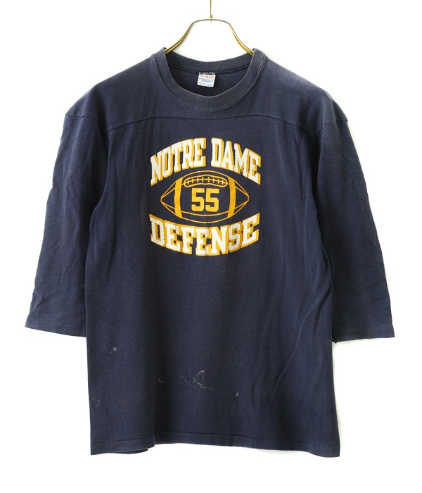 【マクドナルド】ロゴ総柄 ユニフォーム　サッカーシャツ◆古着ヴィンテージTシャツ 古着 80s USA製 Champion 「85」 ナンバリング メッシュ